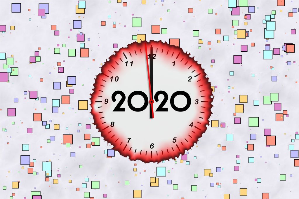2020, С Новым Годом, HD, 2K