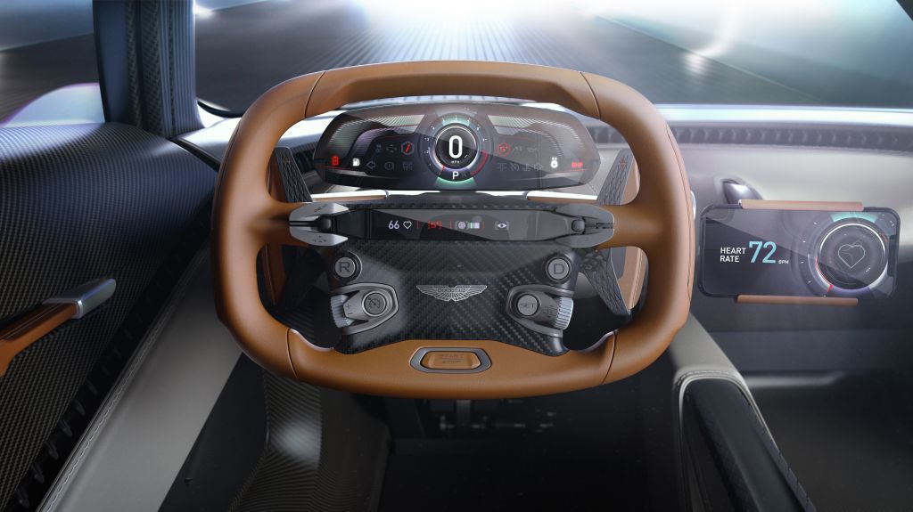 Aston Martin Project 003, Автомобиль Будущего, Hypercar, Интерьер, Женевский Автосалон, 2019, HD, 2K, 4K
