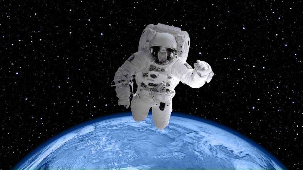 Космонавт, Земля, Орбита, Космический Костюм, 4К, 8К, HD, 2K, 4K, 5K, 8K
