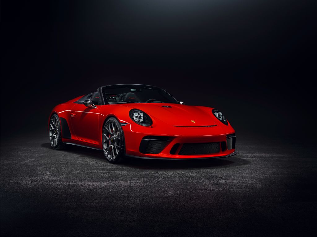 Porsche 911 Speedster Concept Ll, Парижский Автосалон, 2018, HD, 2K, 4K