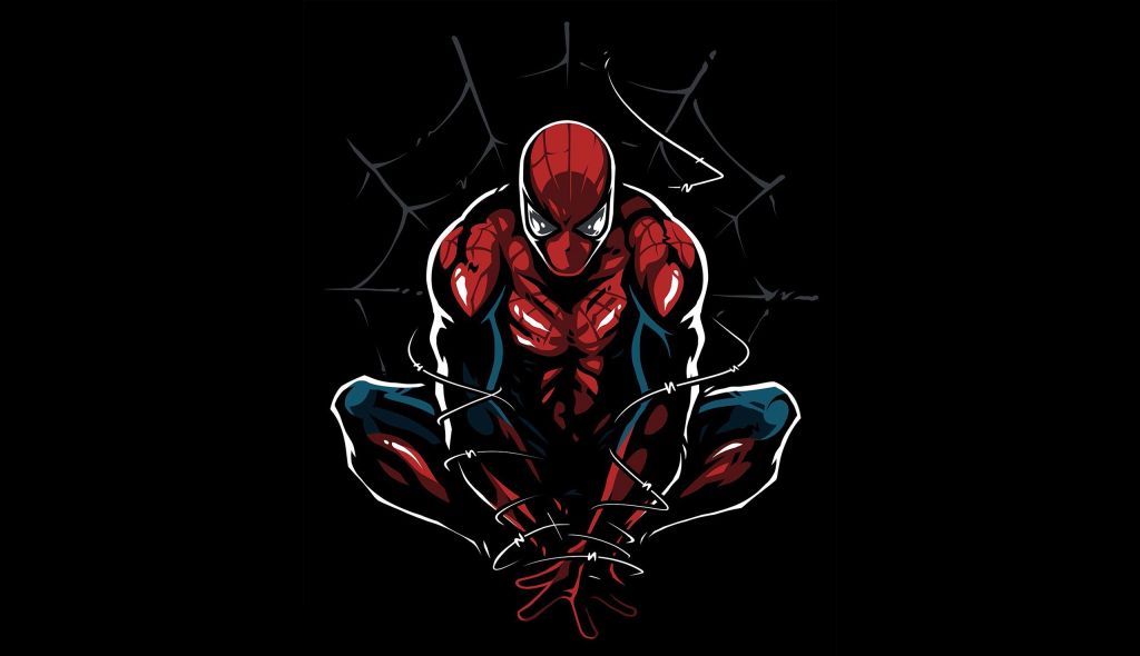 Spider-Man, Minimal, HD, 2K