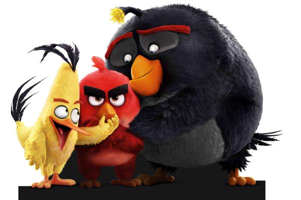 Angry Birds, Чак, Красный, Бомба, Анимация, HD, 2K, 4K, 5K, 8K