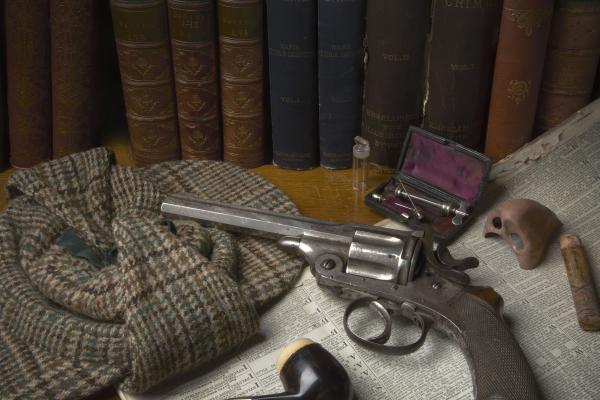 Старинный Револьвер, Классический Пистолет, Книги, Пули, Порох, HD, 2K, 4K