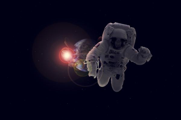 Астронавт, Глубокий Космос, Вспышка, HD, 2K, 4K