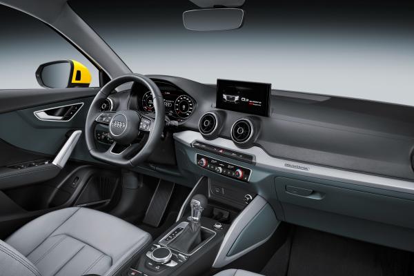 Audi Q2 Tdi Quattro, Женевский Автосалон 2016, Кроссовер, Интерьер, HD, 2K, 4K