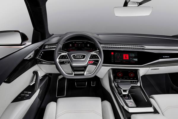 Audi Q8, 2018 Cars, Interior, HD, 2K, 4K