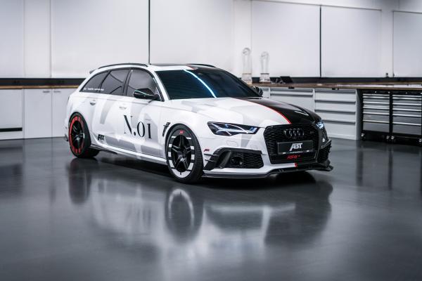 Audi Rs 6+ Abt Avant, Джон Олссон, 2018, HD, 2K