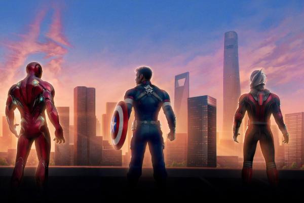 Мстители: Эндшпиль, Мстители 4, Железный Человек, Капитан Америка, Человек-Муравей, HD, 2K, 4K, 5K, 8K