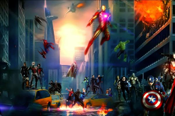 Мстители, Агенты Щита, Супергерои, Marvel Comics, HD, 2K, 4K, 5K