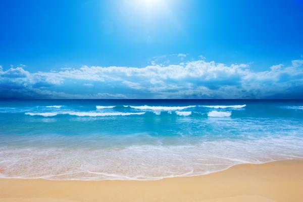Пляж, Солнечный День, Лето, 4К, HD, 2K, 4K