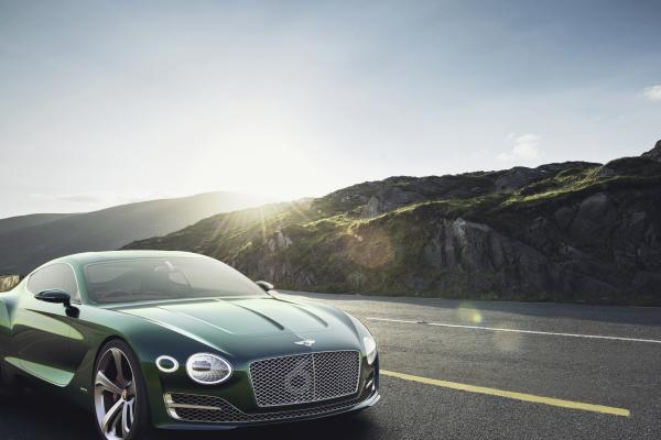 Bentley Exp 10, Speed 6, Роскошный Автомобиль, Купе, Гибрид, Зеленый, HD, 2K, 4K
