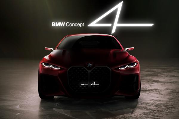 Bmw Concept 4, Франкфуртский Автосалон, 2019, HD, 2K, 4K