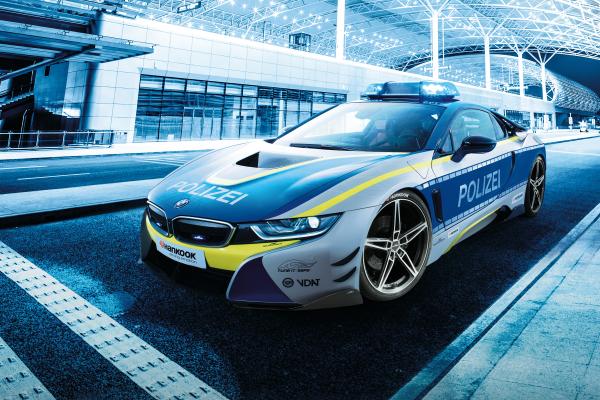 Bmw I8, Polizei Настройся! Сейф! Concept, Ac Schnitzer, 2019, HD, 2K