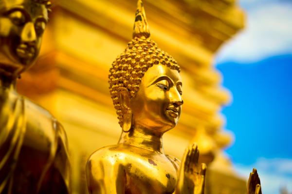 Статуя Будды, Гаутама Будда, Таиланд, HD, 2K, 4K, 5K