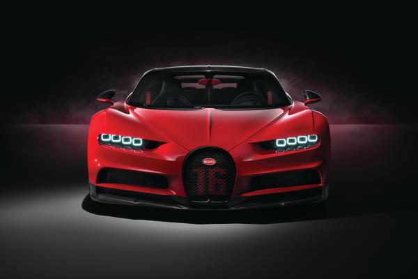 Bugatti Chiron Sport, Женевский Автосалон, 2018, HD, 2K, 4K