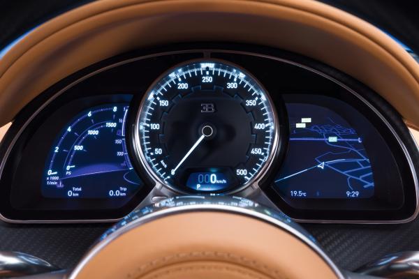 Bugatti Chiron, Женевский Автосалон 2016, Гиперкар, Интерьер, HD, 2K, 4K