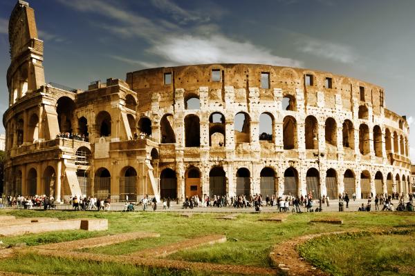 Колизей, Рим, Италия, Путешествие, Туризм, HD, 2K, 4K, 5K