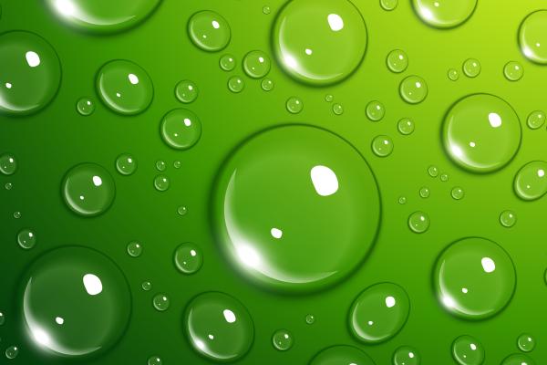Капли, Зеленый, Вода, Drops, 5K Wallpaper, Green, Water, HD, 2K, 4K, 5K