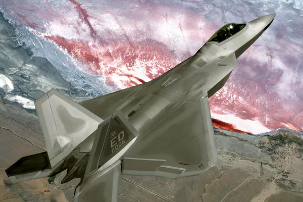 F-22, Raptor, Lockheed, Martin, Стелс, Истребитель Завоевания Превосходства В Воздухе, Сша. Воздушные Силы, HD, 2K, 4K