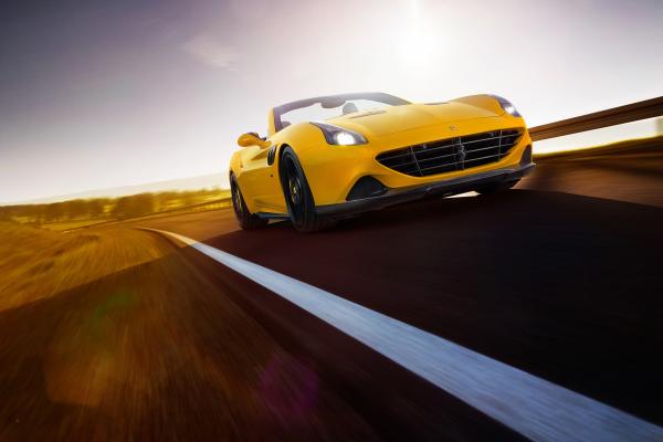 Ferrari California T, Novitec Rosso, Желтый, HD, 2K, 4K