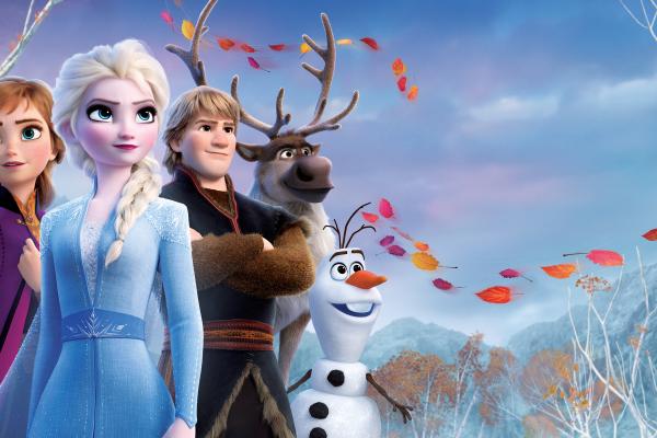 Frozen 2, Королева Эльза, Анна, Олаф, Кристофф, Анимационные Студии Уолта Диснея, 2019, HD, 2K, 4K, 5K