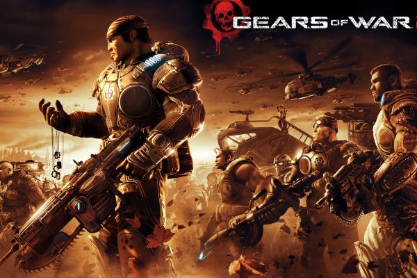 Gears Of War 2, Xbox, HD, 2K, 4K, 5K