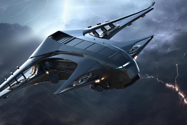 Genesis Starliner, Космический Корабль, Star Citizen, HD, 2K