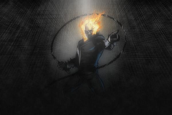 Ghost Rider, Artwork, HD, 2K, 4K