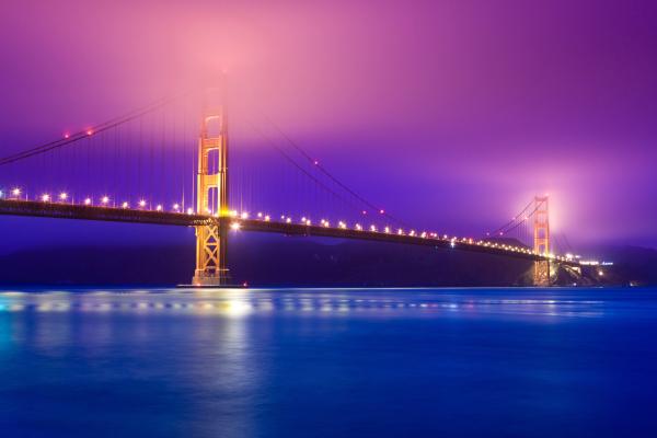 Мост Золотые Ворота, Сан-Франциско, Туризм, Путешествие, HD, 2K, 4K, 5K