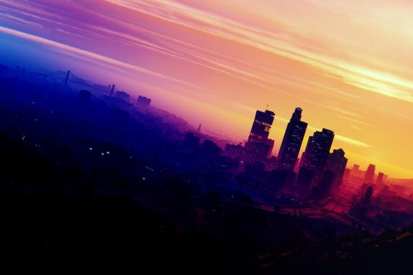 Grand Theft Auto V, Лос-Сантос, HD, 2K, 4K