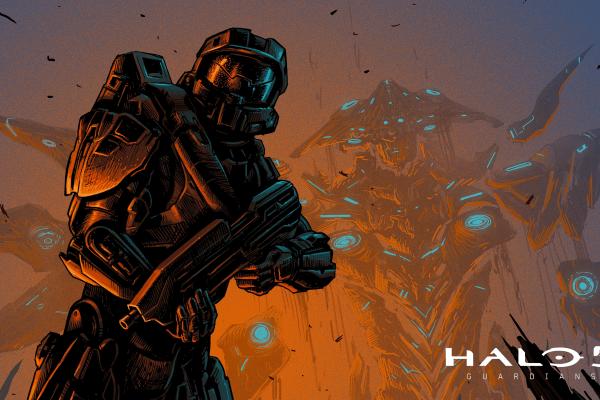 Halo 5: Guardians, Master Chief, Artwork, HD, 2K