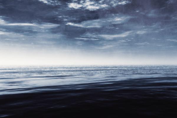 Горизонт, Dusk, Вид На Море, Океан, HD, 2K