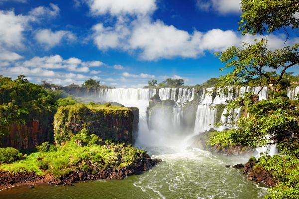 Водопад Игуасу, Водопад, Река Игуасу, Аргентина, HD, 2K, 4K