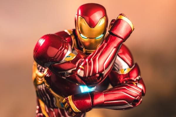 Железный Человек, Супергерой Marvel, Фигурка, 5К, HD, 2K, 4K, 5K