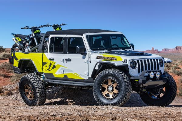 Jeep Flatbill, Пикап, 2019, HD, 2K