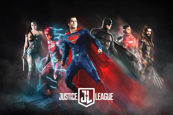Лига Справедливости, Чудо-Женщина, Флэш, Супермен, Бэтмен, Киборг, Аквамен, HD, 2K, 4K, 5K, 8K