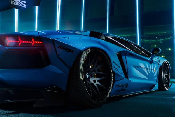 Lamborghini Aventador Lb, 2018 Автомобили, HD, 2K, 4K, 5K