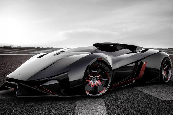 Lamborghini Diamante, Электромобили, Concept, HD, 2K, 4K
