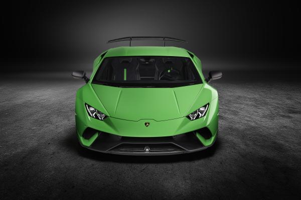 Lamborghini Huracan Performante, Женевский Автосалон, 2017, HD, 2K, 4K