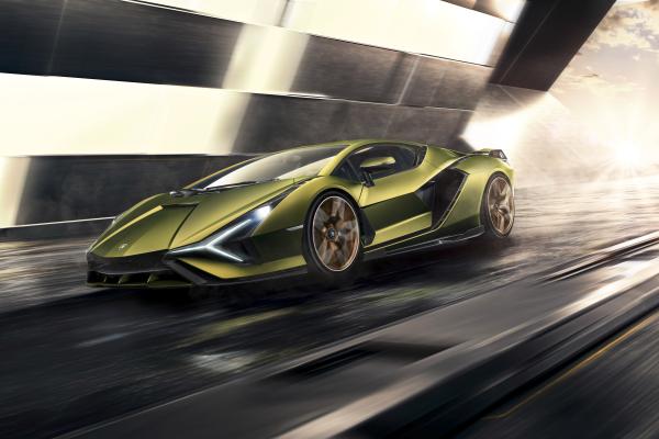 Lamborghini Sian, Гибридный Суперкар, 2019, HD, 2K, 4K, 5K, 8K