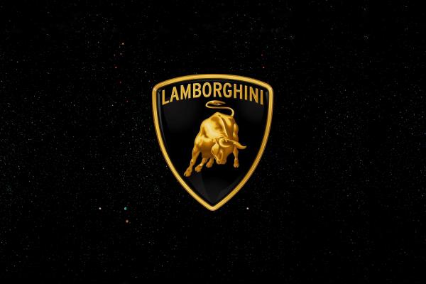Lamborghini, Логотип, HD, 2K, 4K