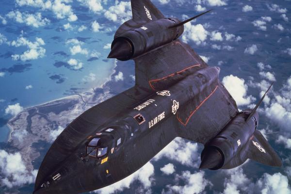 Lockheed Sr-71 Blackbird, Самолет-Разведчик, Ввс Сша, HD, 2K