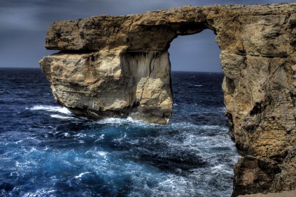 Мальта, Море, Океан, Скалы, HD, 2K, 4K