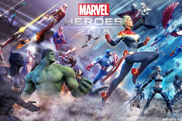 Marvel Heroes 2016, Мстители, Хранители Галактики, Люди Икс, HD, 2K, 4K