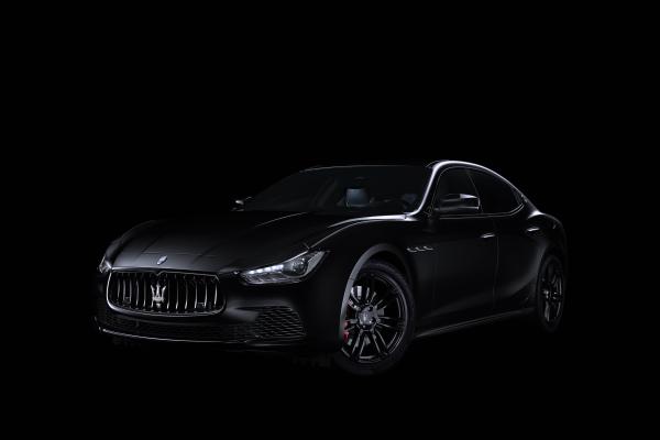 Maserati Ghibli Nerissimo, Special Edition, Нью-Йоркский Автосалон, 2017, HD, 2K