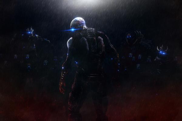 Mass Effect, Восхождение, Командир Шепард, HD, 2K, 4K