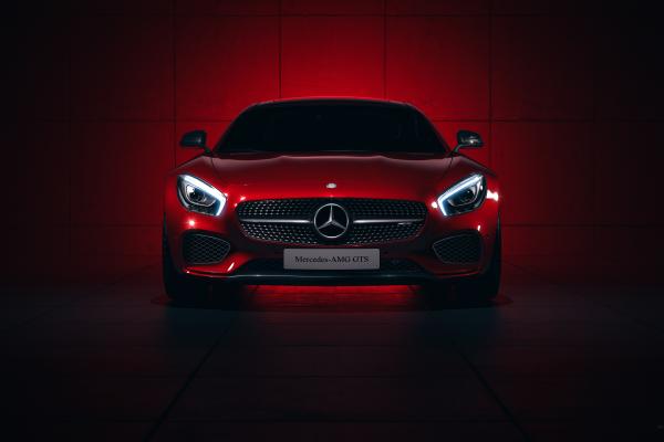 Mercedes-Amg Gts, Cgi, HD, 2K, 4K