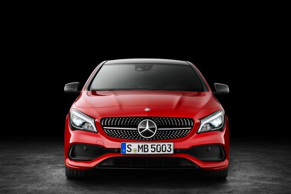 Mercedes-Benz Cla 200 D, 4Matic Amg Line, Nyias 2016, Красный, HD, 2K, 4K