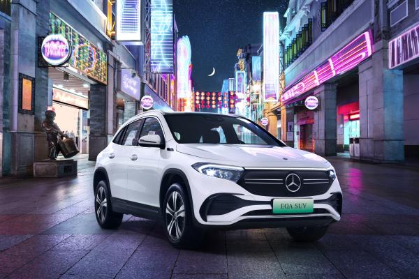 Mercedes-Benz Eqa 300 Amg, Auto Shanghai 2021, 2021 Автомобили, Электромобили, Внедорожник, HD, 2K, 4K, 5K, 8K