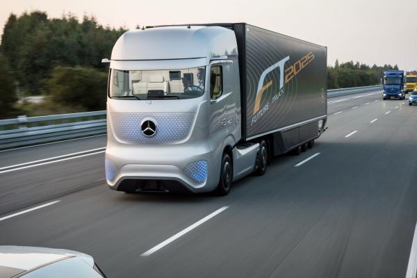 Mercedes-Benz Future Truck 2025, Автомобили Будущего, HD, 2K, 4K